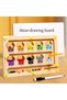 Double sided board 2 in 1 Magnetic Color Sorting Maze & Drawing Board Toddler Montessori Toys Number - 7