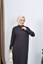 Mercerized Dress with Braided Hair - 4