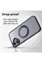 360° Rotating Magnetic Ring Case for iPhone 16 – Shockproof & Wireless Charging - 3
