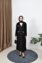 Mercerized Long Cardigan with Pocket Detail