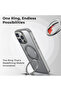 360° Magnetic Ring Stand Case for iPhone 16 Pro – Shockproof & Wireless Charging - 5