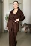 3-Piece Knitwear Set Cardigan-Blouse-Pants - 4