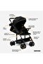 OLLA R+ - Stroller with 5-Point Harness, Reversible Handle, One-Hand Fold, Black, 0–4 Years - 3