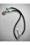 Handmade Black Green Necklace - 3