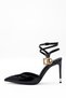 Black Heeled Shoes Elegant Chic Heeled Stiletto Thin Heel Shoes Black Heeled Formal Wear