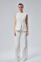Ecru Striped Regular Pocket Vest Trousers Set - 5