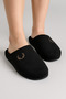 Men's Winter Lightweight Comfortable Furry Fuzzy Ribbed House Slippers - 3