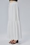 Ecru Regular Cotton Voile Skirt - 6