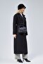Women's Boucle Stamp Oversize Coat - 6