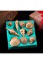 3-Piece Sea Shell Mussel, Fish Mermaid Tail Star Silicone Mold K-172 K-605 K-1426 - 6