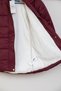Thick Fiber Filled Water Wind and Rain Proof Hooded Plum Girl's Winter Luxury Coat - 2
