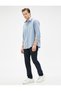 Basic Shirt Classic Cuff Collar Long Sleeve Buttoned Non Iron - 2