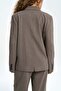Bianda Striped Smoke Blazer - 8