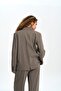 Bianda Striped Smoke Blazer - 5