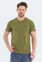 Rivaldo Set of 5 Men's White - Khaki - Burgundy - Blue - Water Green T-Shirts - 4