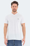 Rivaldo Set of 5 Men's White - Khaki - Burgundy - Blue - Water Green T-Shirts - 6