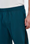 Vikraman in Men's Zipper Pocket Slim Fit Petrol Sweatpants - 4