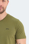 Rivaldo Set of 3 Men's Khaki - Burgundy - Blue T-Shirts - 6