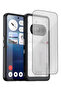 Bundle for Nothing Phone (3a) – Transparent Black Case + Screen Protector - 3
