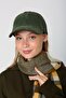 Khaki Nubuck Suede Unisex Cap Hat - 6