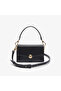 Small Tennis Bliss Women's Leather Black Shoulder Bag