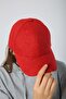 Red Cashmere Fabric Unisex Hat - 5