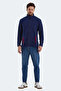 Safrano I Men's Fleece Navy Blue - 7