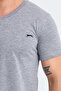 Sargon Plus Size Men's Polo T-shirt Gray - 4