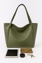 Large Capacity Women's Shoulder Bag Soft Leather Loose Bag
