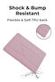 Hybrid Slim Case for Samsung Galaxy Tab A8 10.5 (2022) – Clear Pink - 3