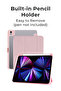Hybrid Slim Case for Samsung Galaxy Tab A8 10.5 (2022) – Clear Pink - 4
