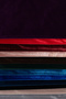 Velvet Burgundy Color Knitted Fabric - 2