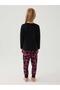 Girl's Suit 3-8 Years Black - 4