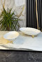 2-Piece Porcelain Boat-Shaped Presentation Plate & Oval Appetizer Dish with Metal Legs - 3