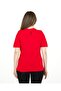 Short Sleeve Crew Neck Regular Fit Knitwear Sweater Red - 6
