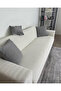 Plain Jacquard 3 Seater Sofa Cover Elastic Seat Cover Sofa Bed Cover Seat Cover - 2