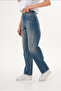 Belt Buckled Baggy Jeans - 5