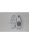 White Cloth Ballet Booties Double Sole Children And Adult - 2