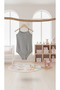 Children's Bodysuit with Rope Straps and Detachable Straps - 4