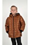 Boy's Water and Windproof Fur Lined Hooded Coat