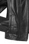 Cherie Women's Black Short Leather Coat 24Sgm520251 - 6