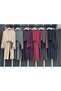 Women's Poncho Style Sleeve Detail Pants Suit with Pants, Double Trend Set - 3