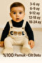 Baby Boys 2-Piece Romper Set - Topwear and Bear Embroidered Salopet - 5