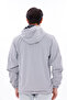 Men's Light and Durable Stylish Seasonal Water and Windproof Raincoat with Light Gray Hood Nova Fabric - 7