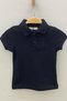 Mojo Unisex Child Buttoned Short Sleeve Lacoste T-Shirt 5281 Black