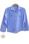 Mojo Waiter Boy Linen Shirt 22135 Blue
