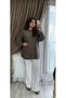 Pearl Touch Earth Brown Hijab Tunic