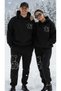 Dear Kombini 2-Piece Set (4 Pcs) Printed Bottom Top Hooded Oversize Tracksuit Boyfirend