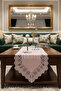 Velvet Lace Detailed Powder Runner (140x40cm)