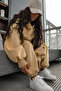 Women's 3-Ply Oversize Basic Hooded Sweatshirt Set - 3